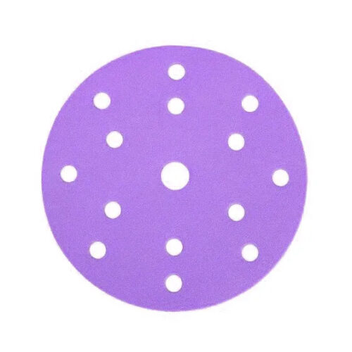 Purple Sanding Disc 150mm 15H - Image 2