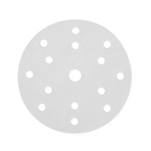 White Sanding Disc 150mm 15H - Image 2