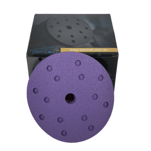 Purple Sanding Disc 150mm 15H