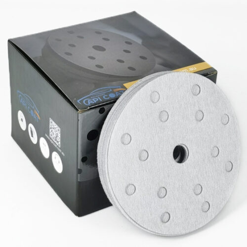 White Sanding Disc 150mm 15H - Image 3