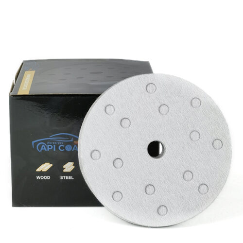 White Sanding Disc 150mm 15H